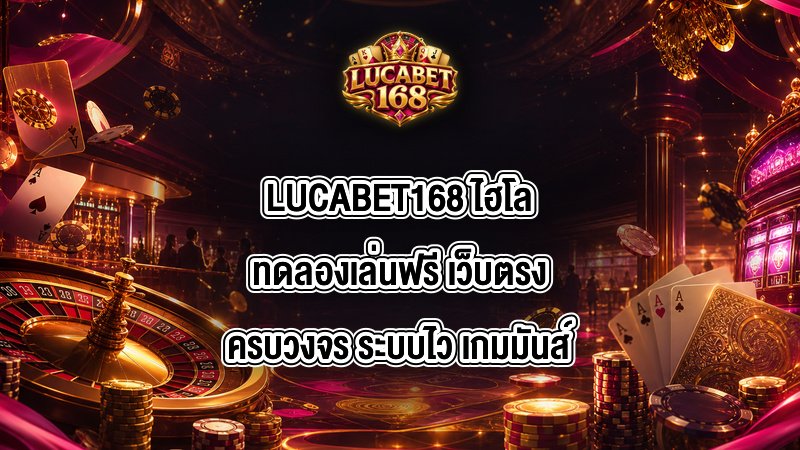 LUCABET168 ไฮโลทดลองเล่นฟรี